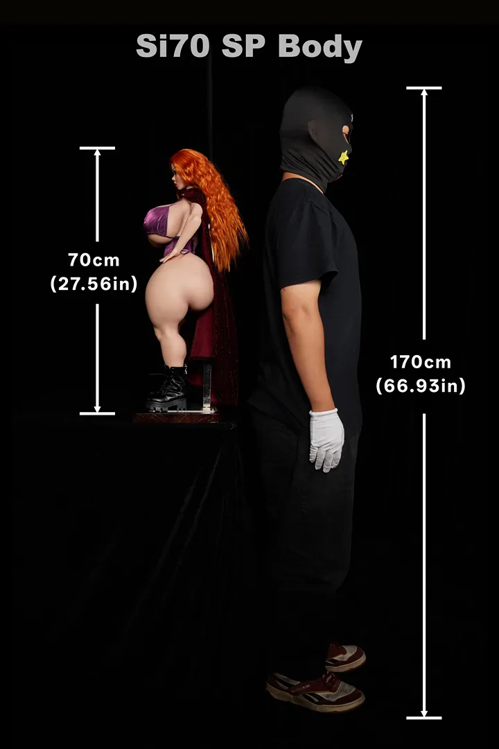 Mini poupée sexuelle en silicone de 70 cm (2ft4) Mega-poitrine Diana | Climax Doll